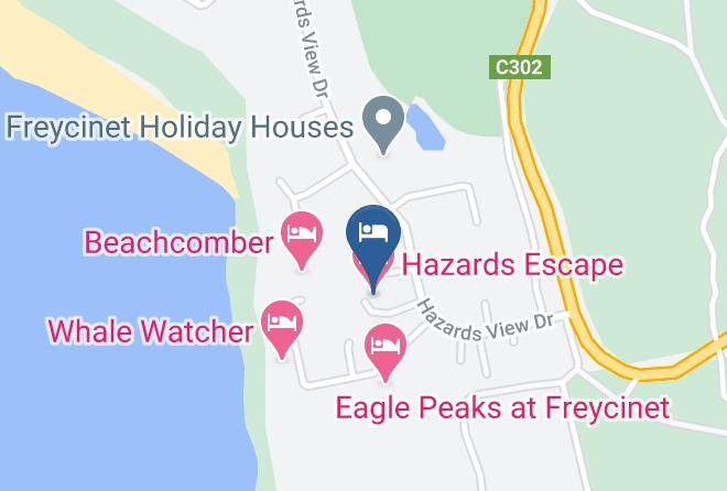 Glamorganspring Bay - Hazards Escape Maps