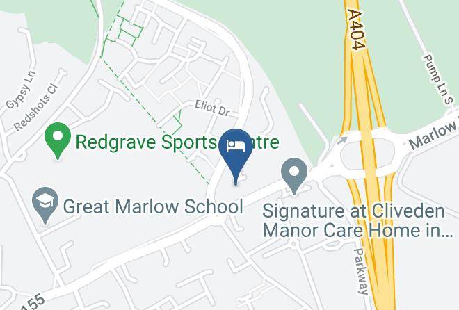 Bucks - Hazeldene Bed And Breakfast Marlow Maps