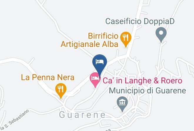 Cuneo - Hazelnut Valley B&b Maps