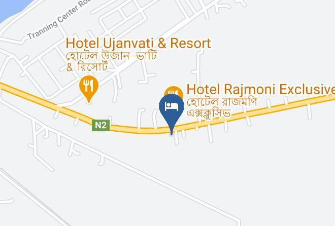 Dhaka - Hazi Sultan Hotel Maps