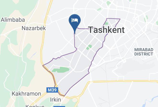 Tashkent - Hazrat Hotel Maps