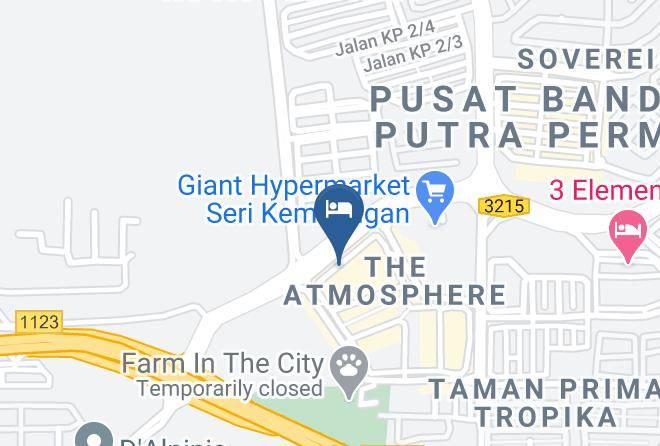 Petaling - Hazzana Boutique Hotel Maps