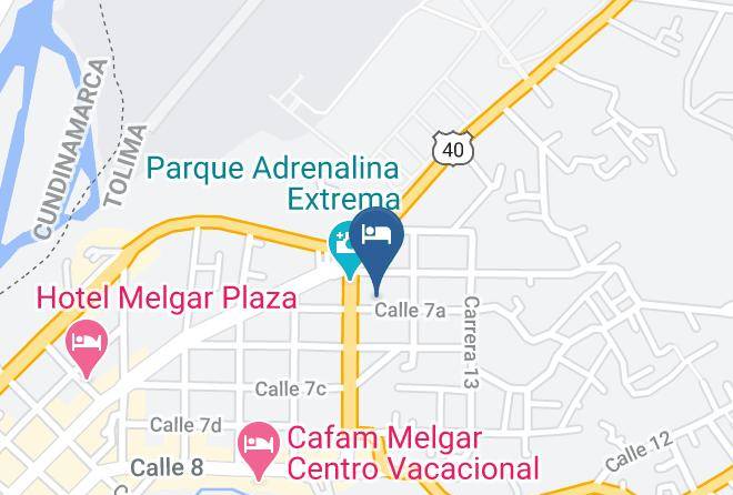 Melgar - Hbd Hotel Spa Maps