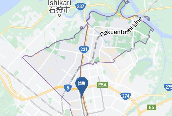 Sapporo City Kita Ward - Hdo Frontier 24 Maps