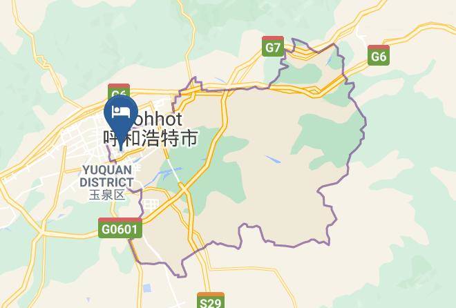 Hohhot - Header Recreation Hotel Maps