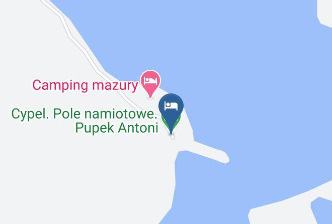 Mragowski - Cypel Pole Namiotowe Pupek Antoni Maps