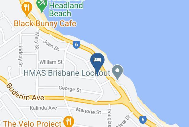Sunshine Coast - Headland Tropicana Resort Maps