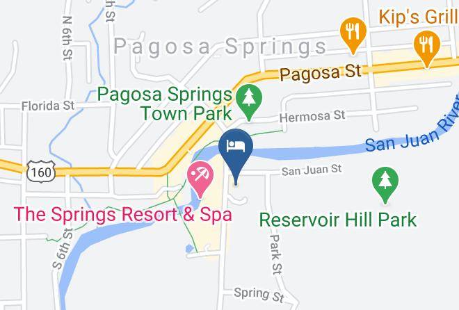 Archuleta - Healing Waters Resort & Spa Maps