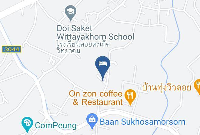Amphoe Doi Saket - Health Care Resort Maps
