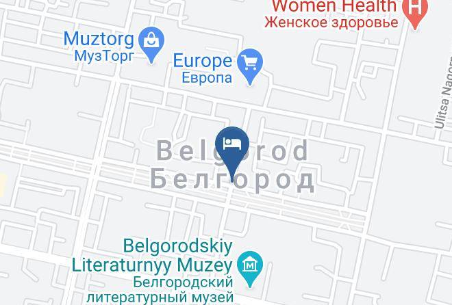 Belgorod - Health Complex Belogorie Maps