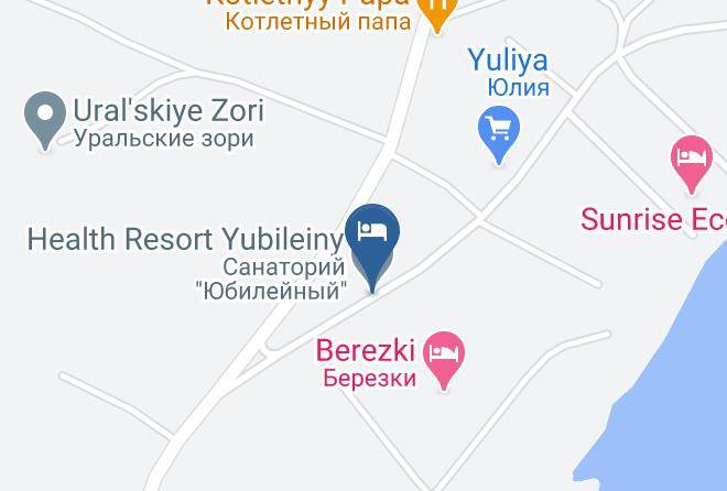 Abzelilovsky District - Health Resort Yubileiny Maps