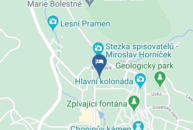 Cheb - Health Spa Resort Grandhotel Pacifik Maps