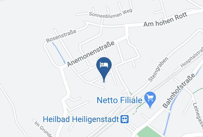 Eichsfeld - Pension & Ferienwohnungen Hohes Rott Maps