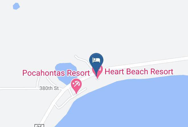 Otter Tail - Heart Beach Resort Maps