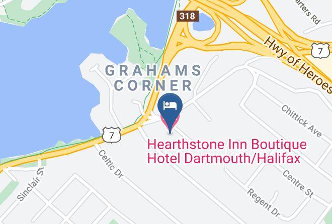 Halifax - Hearthstone Inn Boutique Hotel Dartmouth Halifax Maps