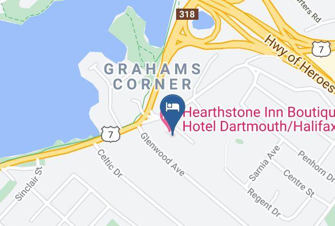 Halifax - Hearthstone Inn Maps