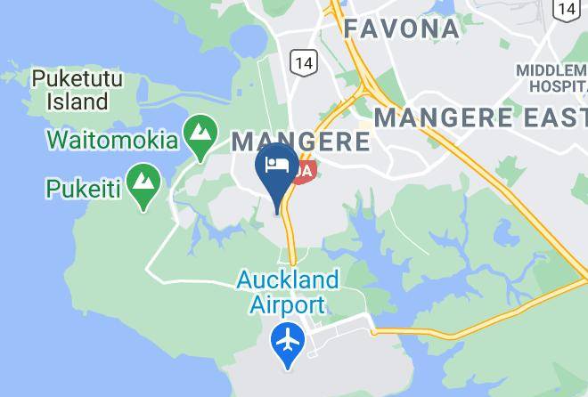 Auckland - Heartland Hotel Auckland Airport Maps