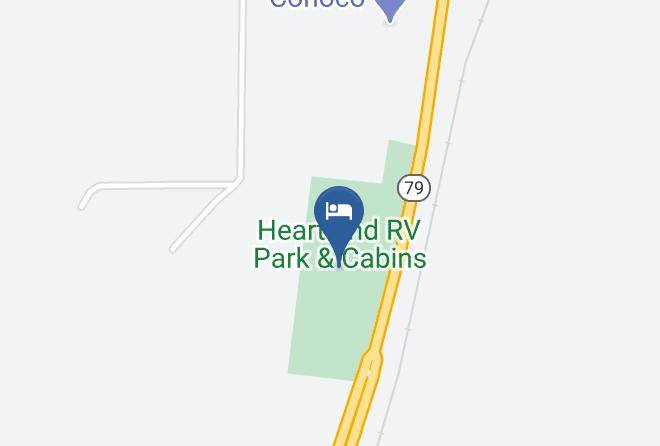 Custer - Heartland Rv Park & Cabins Maps
