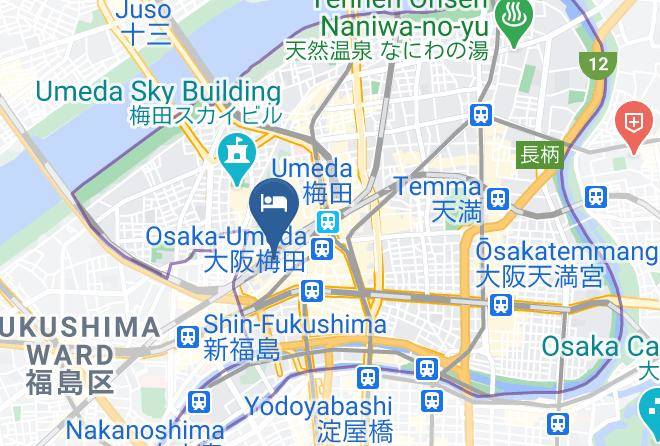 Hearton Hotel Nishiumeda Map