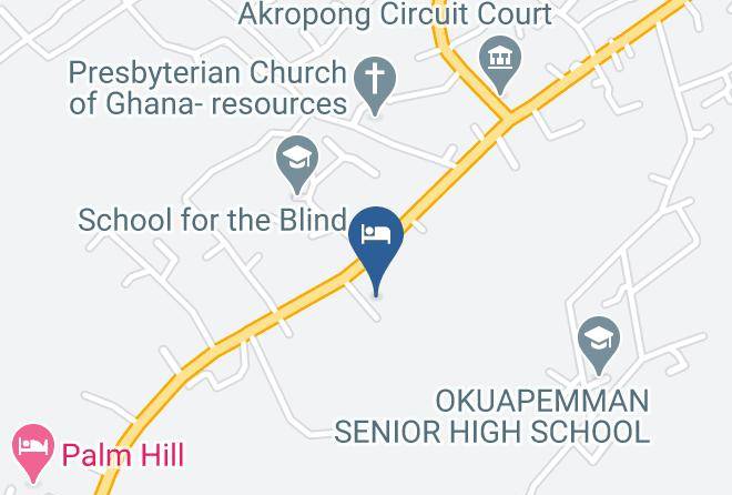 Akuapim North - Hearty Home Hotel Maps