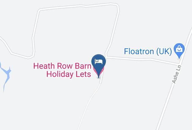 Heath Row Barn Holiday Lets Map