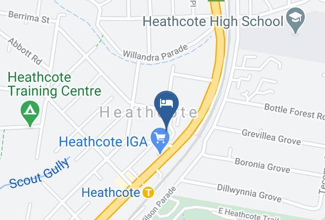 Sutherland Shire - Heathcote Hotel Maps