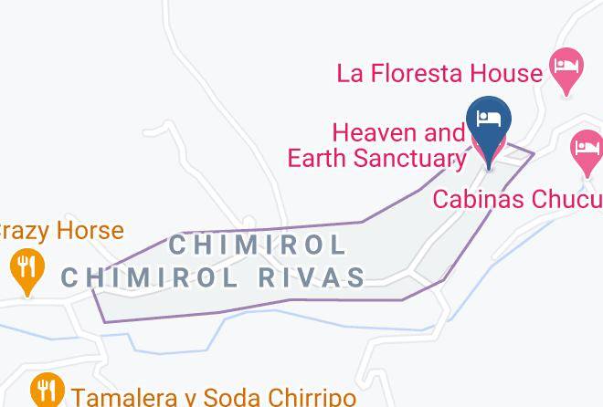 Perez Zeledon - Heaven And Earth Sanctuary Maps