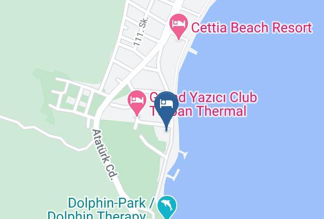 Marmaris - Heaven Beach Hotel Marmaris Maps