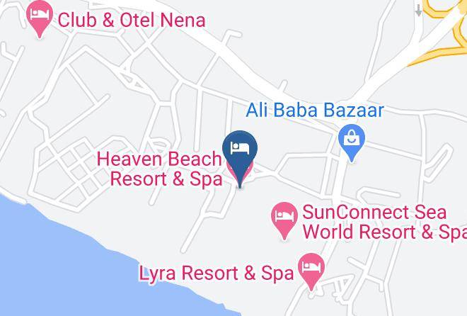 Antalya - Heaven Beach Resort & Spa Maps