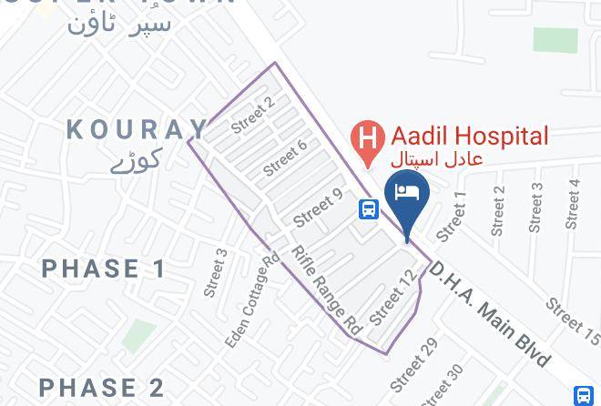 Islamabad - Faletti's Express Hotel Maps