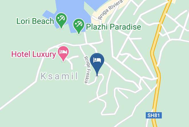 Saranda - Heaven Hotel Maps