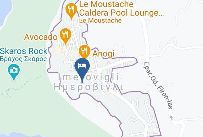 Thira - Heaven Junior Suite Maps