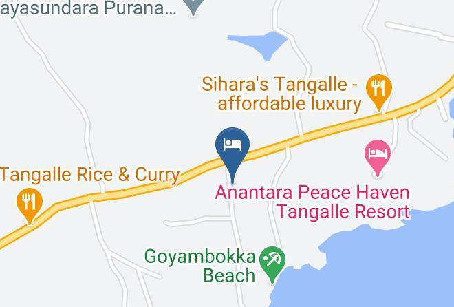 Galle - Heaven View Cabanas Maps