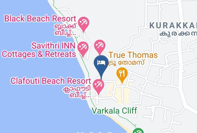 Chirayinkeezhu - Heavenly Breeze Beach Resort Maps