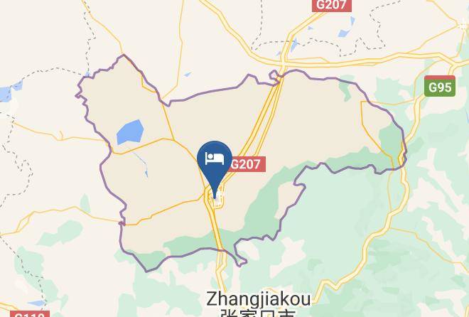 Zhangjiakou - Hebei Zhangbeixian Sanxing Business Hotel Maps