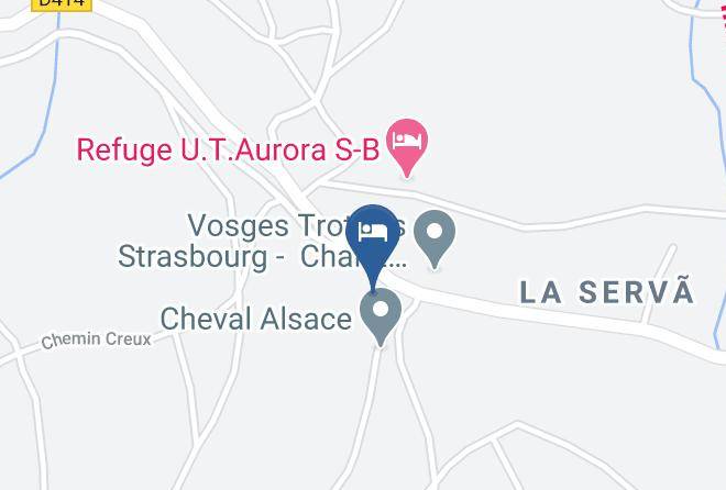 Bas Rhin - Hebergement Au Champ Du Feu Alsace Maps