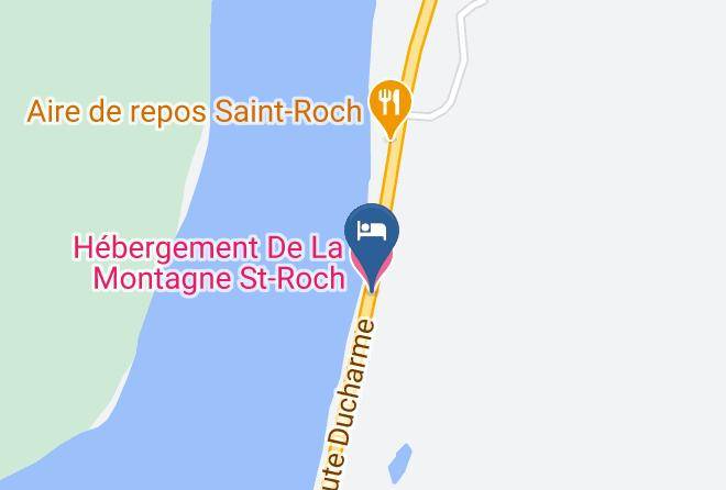 Mekinac Regional County Municipality - Hebergement De La Montagne St Roch Maps