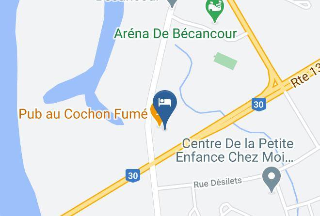 Becancour Regional County Municipality - Hebert Hotels Maps