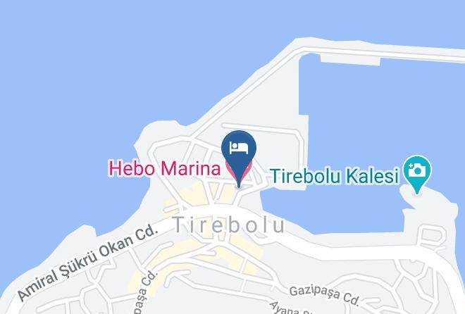 Tirebolu - Hebo Marina Hotel Maps