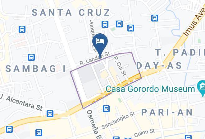 Cebu - Hedda Hotel Cebu Maps