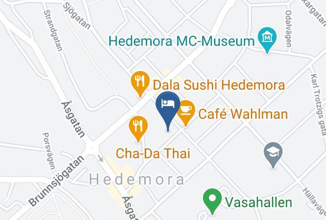 Hedemora - Hedemora City Hotel Maps