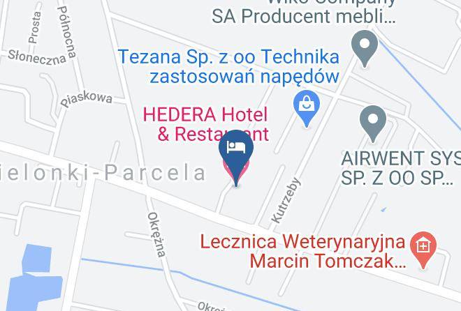 Warszawski Zachodni - Hedera Hotel & Restaurant Maps