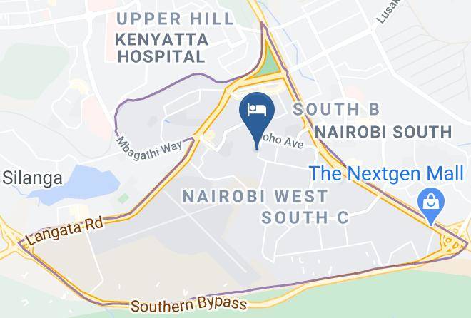 Nairobi - Heela Hotel Maps