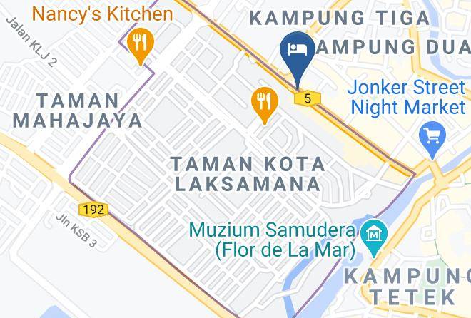 Melaka Tengah - Heeren Palm Suites Maps