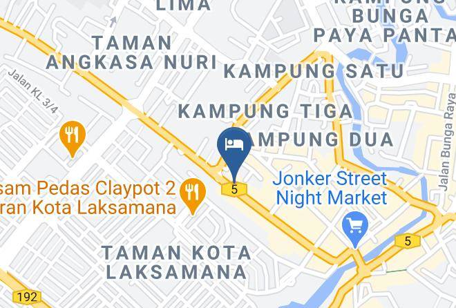 Melaka Tengah - Heeren Straits Hotel Maps