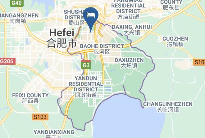 Hefei - Hefei Fengxiang Express Hotel Maps
