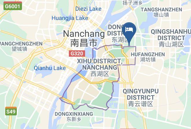 Nanchang - Hegong Hotel Maps