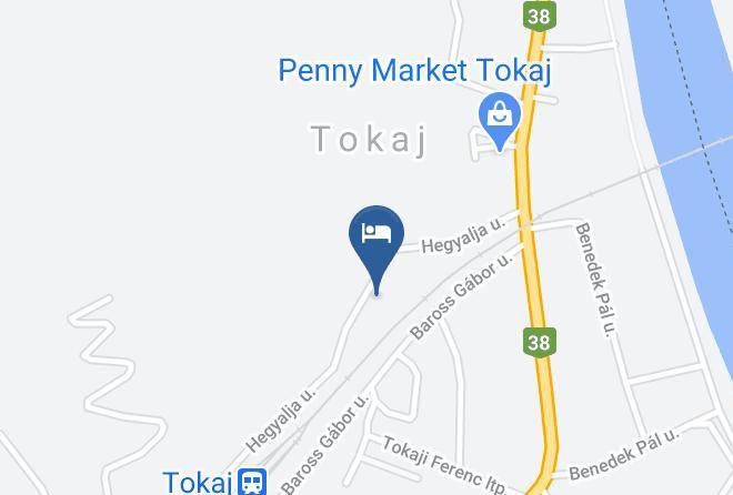 Tokaj - Hegyalja Udulo Maps