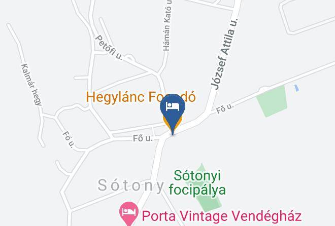 Sotony - Hegylanc Fogado Maps
