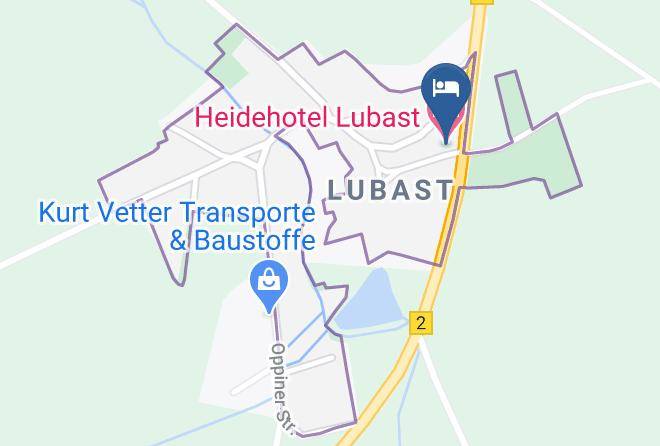 Wittenberg - Heidehotel Lubast Maps